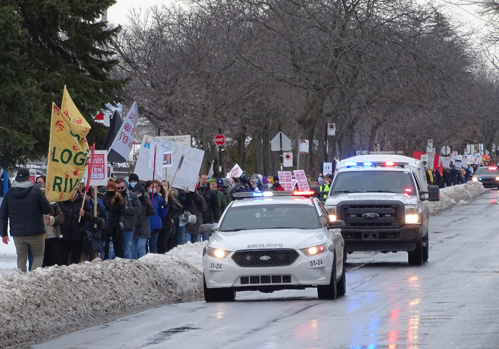 Manifestation du 21 février